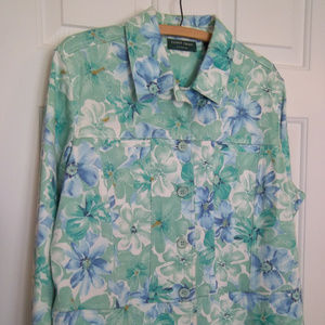 Lemon Grass Studio Floral Jacket